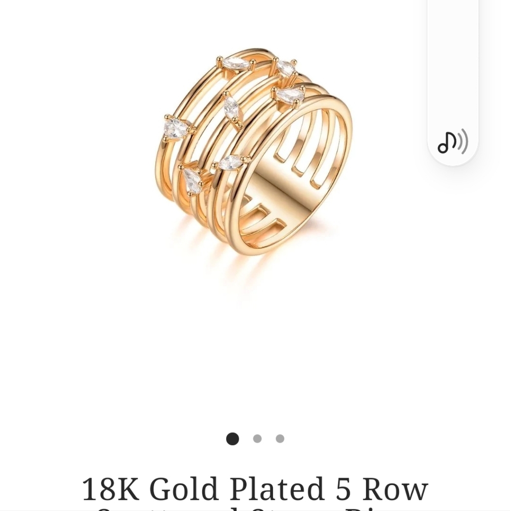 Ring 18kt pted